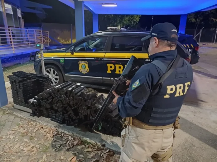 Mulheres são presas na Via Dutra, em SP, pelo transporte de 335 kg de maconha Mulheres são presas na Via Dutra, em SP, pelo transporte de 335 kg de maconha