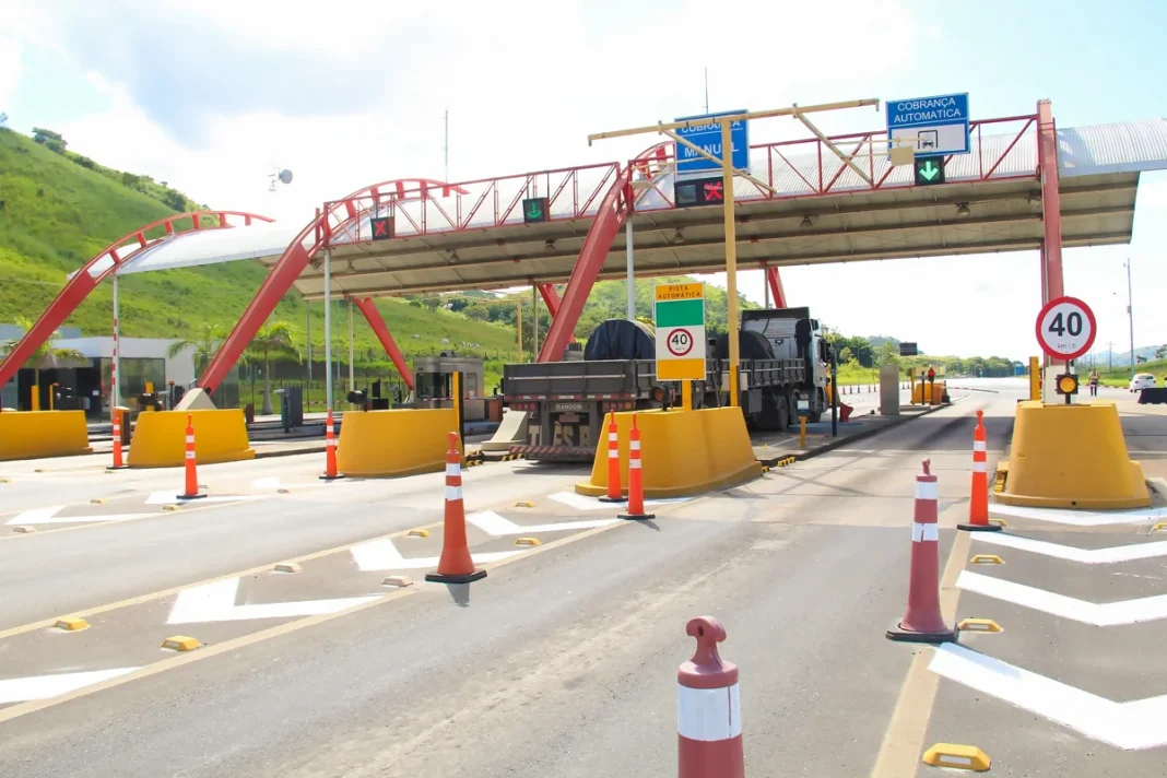 Pedágios da Rodovia do Aço (BR-393) terão redução de 44,61/% Pedágios da Rodovia do Aço (BR-393) terão redução de 44,61/%