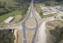 Finalizadas as obras na BR-392, no trevo de acesso a Caçapava do Sul (RS) Finalizadas as obras na BR-392, no trevo de acesso a Caçapava do Sul (RS)