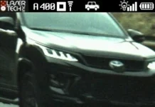 SUV a quase 200 km/h é flagrada na BR-376, em Tibagi, no Paraná Utilitário da Toyota é flagrado a quase 200 km/h na rodovia BR-376, em Tibagi, no interior do Estado do Paraná, nessa quinta (5).