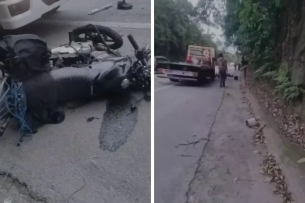 Caminhoneiro bêbado e com sinais de drogas atropela e mata motoqueiro na Rio-Santos, em SP Caminhoneiro bêbado e com sinais de drogas atropela e mata motoqueiro na Rio-Santos, em SP