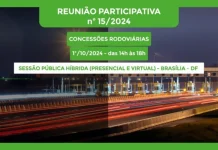 Pagamento da tarifa de pedágio será tema de Reunião Participativa, em outubro Pagamento da tarifa de pedágio será tema de Reunião Participativa, em outubro