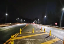 Finalizadas as obras de iluminação no trevo de Moeda na BR-040/MG Finalizadas as obras de iluminação no trevo de Moeda na BR-040/MG