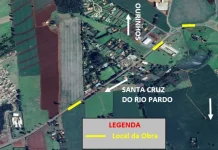 Obras interditam vicinal Plácido Lorenzeti, em Santa Cruz do Rio Pardo Obras interditam vicinal Plácido Lorenzeti, em Santa Cruz do Rio Pardo