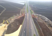 Obras em novo viaduto na BR-101/SC, em Maracajá, alteram o tráfego, nesta semana Obras em novo viaduto na BR-101/SC, em Maracajá, alteram o tráfego, nesta semana