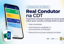 Novo aplicativo facilita a indicação de condutor em caso de infração de trânsito Novo aplicativo facilitar indicação de condutor em caso de infração de trânsito
