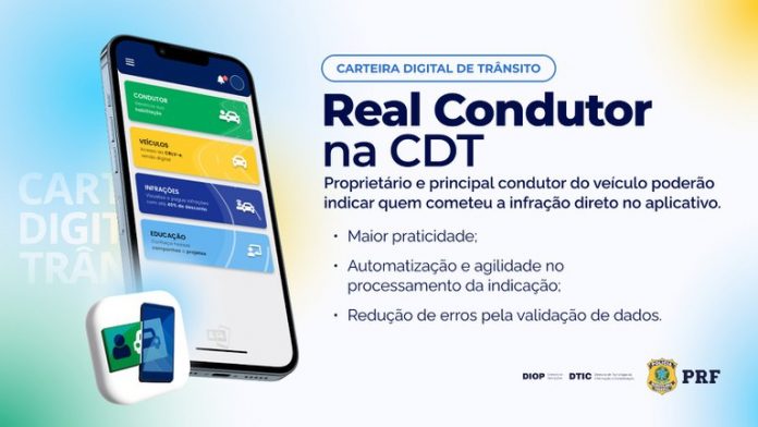 Novo aplicativo facilitar indicação de condutor em caso de infração de trânsito Novo aplicativo facilitar indicação de condutor em caso de infração de trânsito