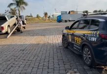 Camionete de empresário é apreendida com quase 200 infrações de trânsito Camionete de empresário é apreendida com quase 200 infrações de trânsito