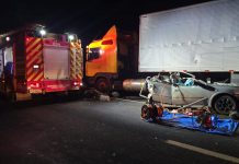 Acidente na BR-060/GO deixa bebê morto e seis pessoas feridas Acidente na BR-060/GO deixa bebê morto e seis pessoas feridas