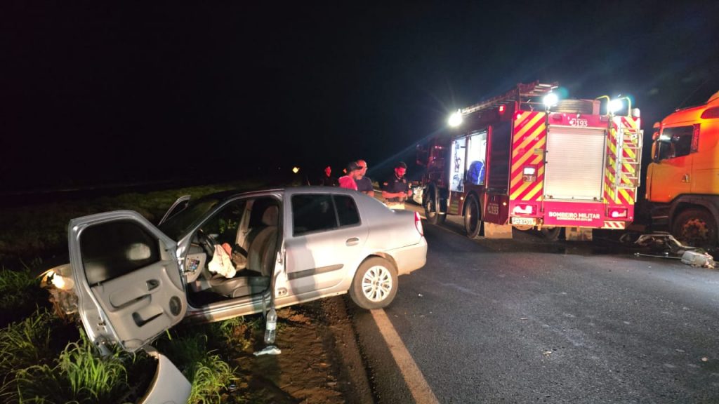 Acidente na BR-060/GO deixa bebê morto e seis pessoas feridas