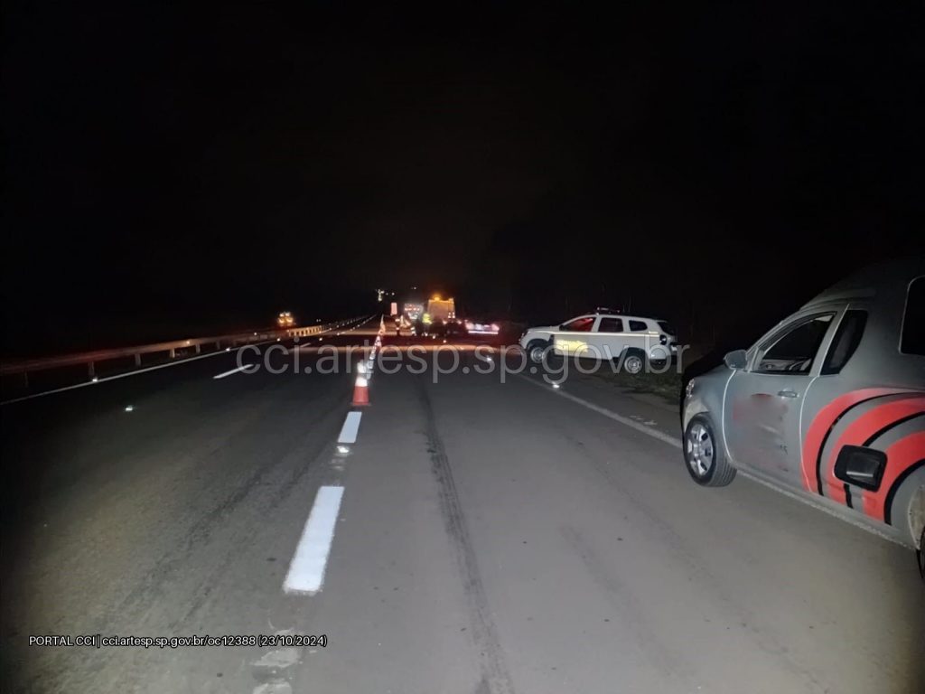 Pedestre morre atropelado na Marechal Rondon (SP-300), em Avaí