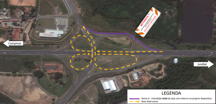 Via Anhanguera (SP-330) terá interdições em Vinhedo (SP) e Campinas (SP) Via Anhanguera (SP-330) terá interdições em Vinhedo (SP) e Campinas (SP)