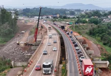 Concessionária gaúcha antecipa liberação das pistas da BR-386/RS, em Estrela Concessionária gaúcha antecipa liberação das pistas da BR-386/RS, em Estrela
