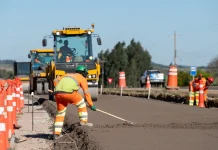 Iniciada a pavimentação na duplicação da BR-386, em Soledade (RS) Iniciada a pavimentação na duplicação da BR-386, em Soledade (RS)