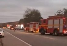Ônibus capota na BR-381/MG, mata 1 pessoa e deixa outras 43 feridas Ônibus capota na BR-381/MG, mata 1 pessoa e deixa outras 43 feridas