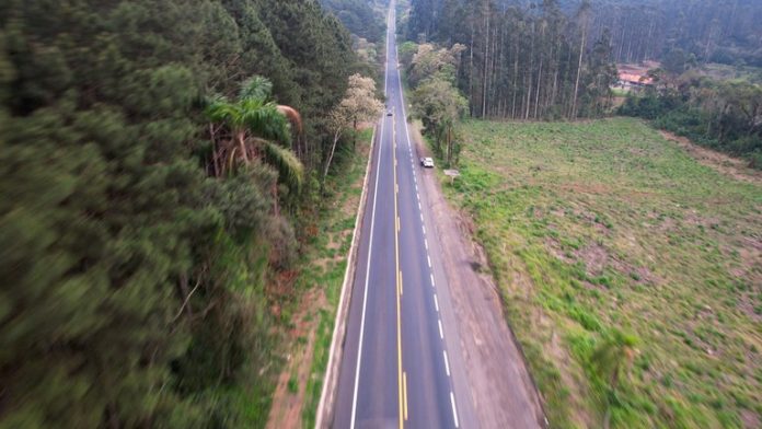 Finalizadas as obras em 30 quilômetros da rodovia BR-280/SC Finalizadas as obras em 30 quilômetros da rodovia BR-280/SC