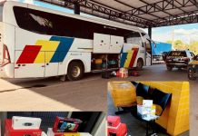 Carga de eletrônicos sem nota fiscal e drogas são apreendidas em ônibus na BR-242, em Barreiras (BA) Carga de eletrônicos sem nota fiscal é apreendida em ônibus na BR-242, em Barreiras (BA)
