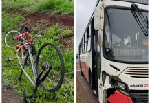 Ciclista morre atropelado por ônibus na SP-333, em Sertãozinho Ciclista morre atropelado por ônibus na SP-333, em Sertãozinho