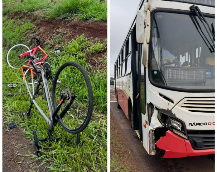 Ciclista morre atropelado por ônibus na SP-333, em Sertãozinho Ciclista morre atropelado por ônibus na SP-333, em Sertãozinho