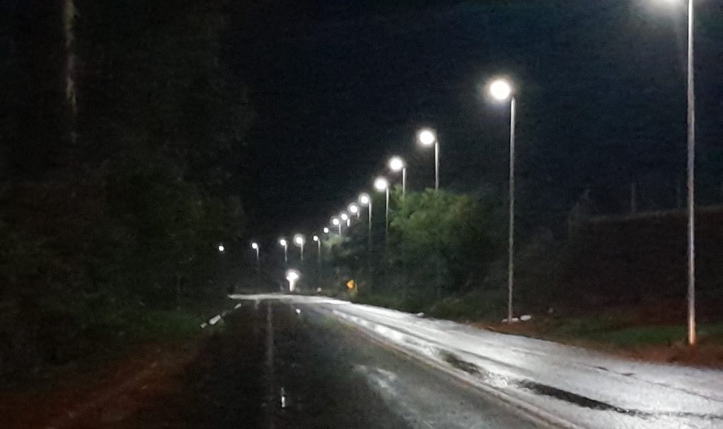 Usuários da MGC-265 e da MGC-491 ganham mais segurança com iluminação em trevos