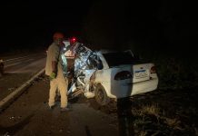 Acidente na BR-262, entre ônibus e carro, mata motorista, em Três Lagoas (MS) Acidente na BR-262, em Três Lagoas (MS), mata motorista