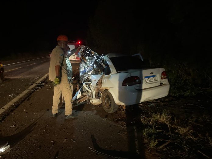 Acidente na BR-262, em Três Lagoas (MS), mata motorista