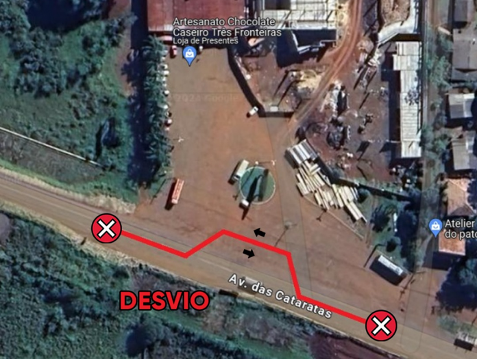 Duplicação da BR-469/PR terá desvio, a partir desta segunda (18), em Foz do Iguaçu Duplicação da BR-469/PR terá desvio, a partir desta segunda (18), em Foz do Iguaçu