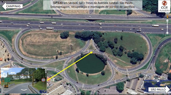 Trevo do km 58 da Via Anhanguera, em Jundiaí (SP), será interditado, neste sábado (23) Trevo do km 58 da Via Anhanguera, em Jundiaí (SP), será interditado, neste sábado (23)