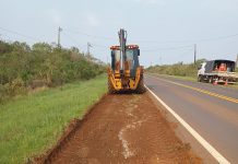 PR-170 recebe melhorias no trecho entre os municípios de Guarapuava e Pinhão PR-170 recebe melhorias no trecho entre os municípios de Guarapuava e Pinhão