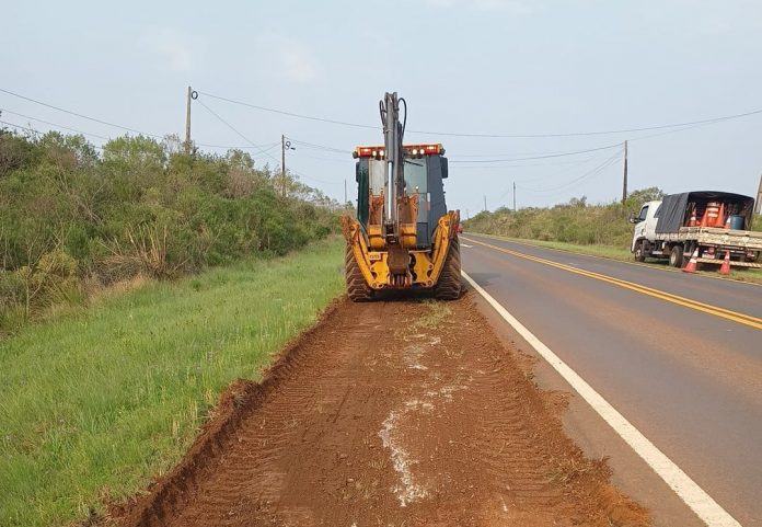 PR-170 recebe melhorias no trecho entre os municípios de Guarapuava e Pinhão PR-170 recebe melhorias no trecho entre os municípios de Guarapuava e Pinhão