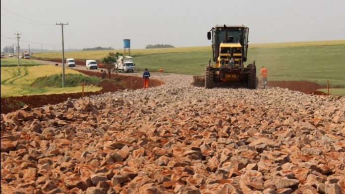 Obra do acesso a Alegria, no noroeste do RS, será concluída em 2025 Obra do acesso a Alegria, no noroeste do RS, será concluída em 2025