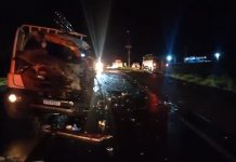 VÍDEO: Caminhão irregular bate de frente com ônibus na BR-153/GO e deixa condutores mortos VÍDEO: Caminhão irregular bate de frente com ônibus na BR-153/GO e deixa condutores mortos