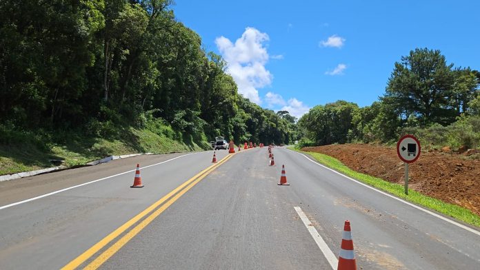 Tráfego na Serra da Esperança na BR-277/PR permanece interditado Tráfego na Serra da Esperança na BR-277/PR permanece interditado