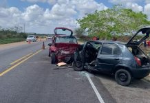 Colisão frontal na BR-226/RN deixa 5 mortos em Bom Jesus, no agreste potiguar Colisão frontal na BR-226/RN deixa 5 mortos em Bom Jesus, no agreste potiguar