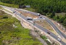 Alteração em rótula na Estrada do Mar (ERS-389) resulta em mais segurança aos usuários Alteração em rótula na Estrada do Mar (ERS-389) resulta em mais segurança aos usuários