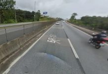 Liberado o tráfego na BR-101/SC, em Biguaçu, após 80 horas de interdição Liberado o tráfego na BR-101/SC, em Biguaçu, após 80 horas de reparos