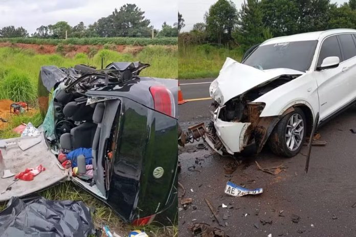 Ex-vereador e esposa morrem em acidente na BR-277/PR Ex-vereador e esposa morrem em acidente causada por BMW cheia de droga na BR-277/PR