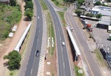 Construção de passarela na BR-386/RS altera o tráfego, nesta quinta (16) Construção de passarela na BR-386/RS alteram o tráfego, nesta quinta (16)