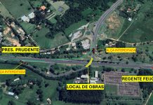 Obras em viaduto da Raposo Tavares alteram o tráfego, em Presidente Prudente (SP) Obras em viaduto da Raposo Tavares alteram o tráfego, em Presidente Prudente (SP)