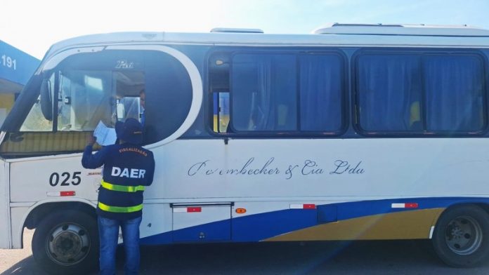 Fiscalização no transporte coletivo intermunicipal gaúcho é reforçada