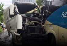 Ônibus da Novo Horizonte se envolvem em acidentes na BA-680 e BR-415, na Bahia Ônibus da Novo Horizonte se envolvem em acidentes na BA-680 e BR-415, na Bahia
