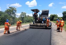 MGC-491 recebe obras de recuperação de pavimento, em Monte Belo MGC-491 recebe obras de recuperação de pavimento, em Monte Belo