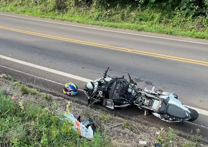 Motoqueiro, ex-jogador do Inter, morre em acidente na RS-235, em Nova Petrópolis