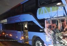 Colisão de ônibus da Guanabara em carreta deixa feridos na Via Anhanguera (SP-330) Colisão de ônibus da Guanabara em carreta deixa feridos na Via Anhanguera (SP-330)