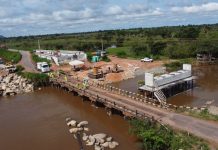Retomadas as obras de construção da ponte de Inajazinho, na BR-158/PA Retomadas as obras de construção da ponte de Inajazinho, na BR-158/PA
