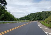 Após obras de recuperação, trecho da BR-040/MG é liberado em Santos Dumont Após obras de recuperação, trecho da BR-040/MG é liberado em Santos Dumont