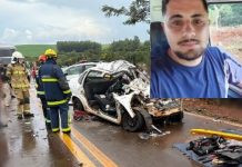 Colisão frontal na BR-369/PR de ônibus da Viação Garcia com carro deixa 1 morto Colisão frontal na BR-369/PR de ônibus da Viação Garcia com carro deixa 1 morto