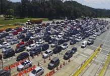 Pelo menos 4 milhões de veículos devem retornar para São Paulo nos próximos dias