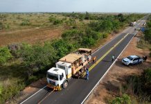 BR-174/RR recebe serviços de restauração em 25 quilômetros, em Amajari BR-174/RR recebe serviços de restauração em 25 quilômetros, em Amajari