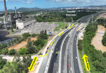 Liberado trecho da marginal norte da BR-101 Sul/SC, em Capivari de Baixo Liberado trecho da marginal norte da BR-101 Sul/SC, em Capivari de Baixo